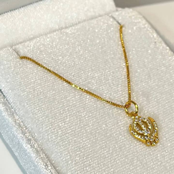 Colar com pingente de khanda Sikhi Spirit por atacado de Glam Bar Bazaar
