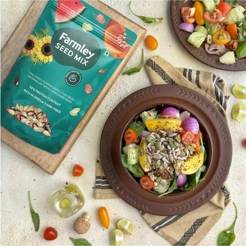 India shopping - Wholesale Seeds/Kernels - Farmley Protein Rich Mix Seeds - Chia, Pumpkin, Flax & More - 200 gms5