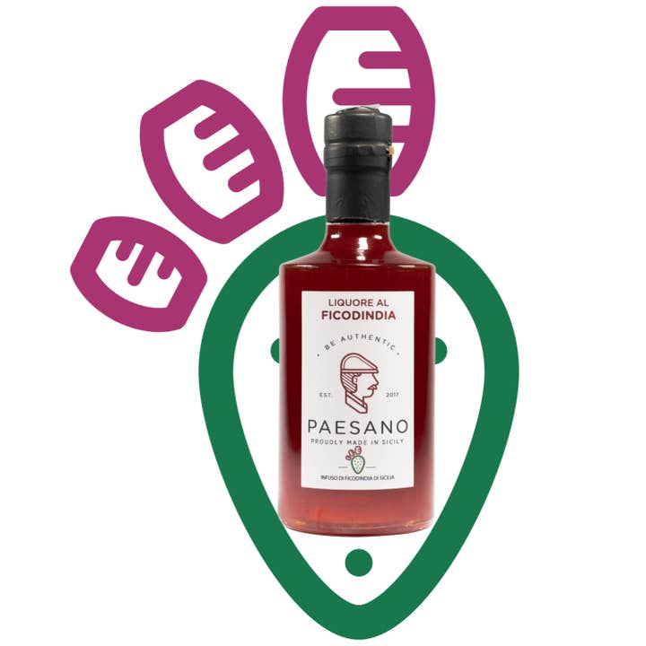 Paesano Srl - Vente Liqueur - Liqueur de figue de Barbarie sicilienne (22°)