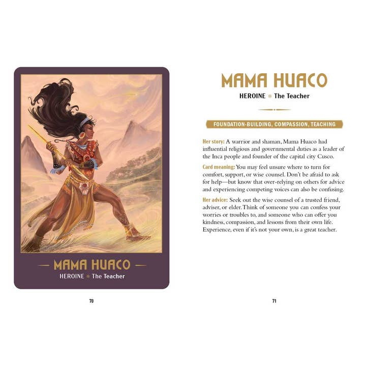Simon & Schuster - Wholesale Tarot Cards - Women of Myth Oracle Deck by Maria Sofia Marmanides