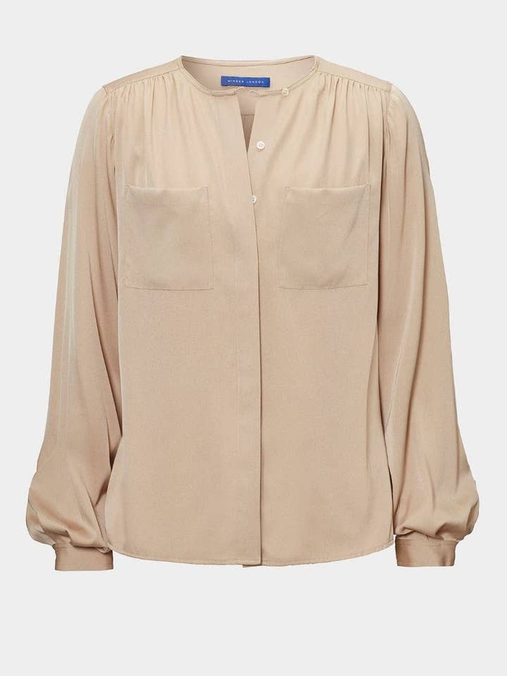 Audrey Silk Blouse for wholesale by Winser London
