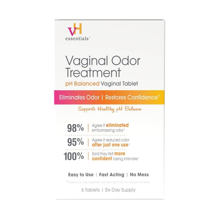 First Choice Buying - Wholesale Oral Supplement/Vitamin - VH Essentials Vaginal Odor Treatment pH Balanced Vaginal Tablets, 6 Tablets
