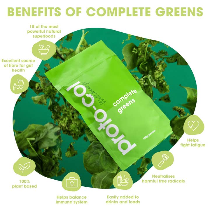 Proto-col - Vente Supplément oral/vitamine - Complete Greens (150 capsules) - Supplément de bien-être