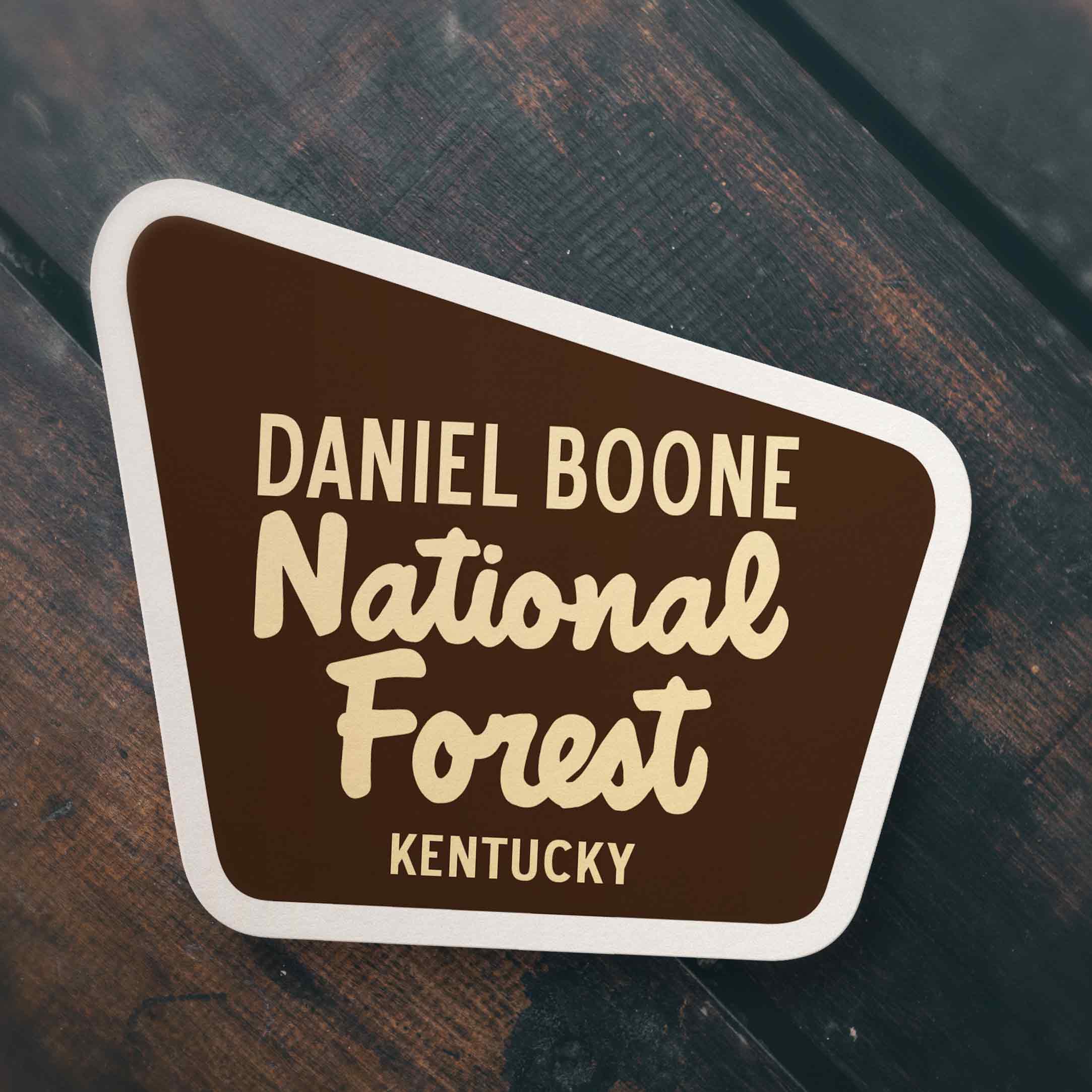 Albion Mercantile Co. - Wholesale Sticker - Daniel Boone National Forest Sticker0