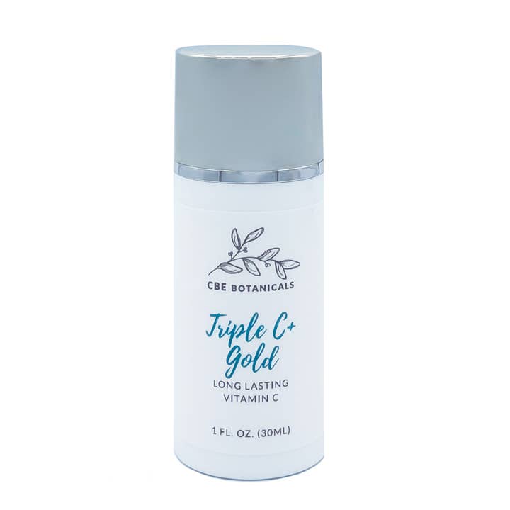 Sérum Triple C + Or CBE Botanicals pour la vente par Christine Byer Esthetics