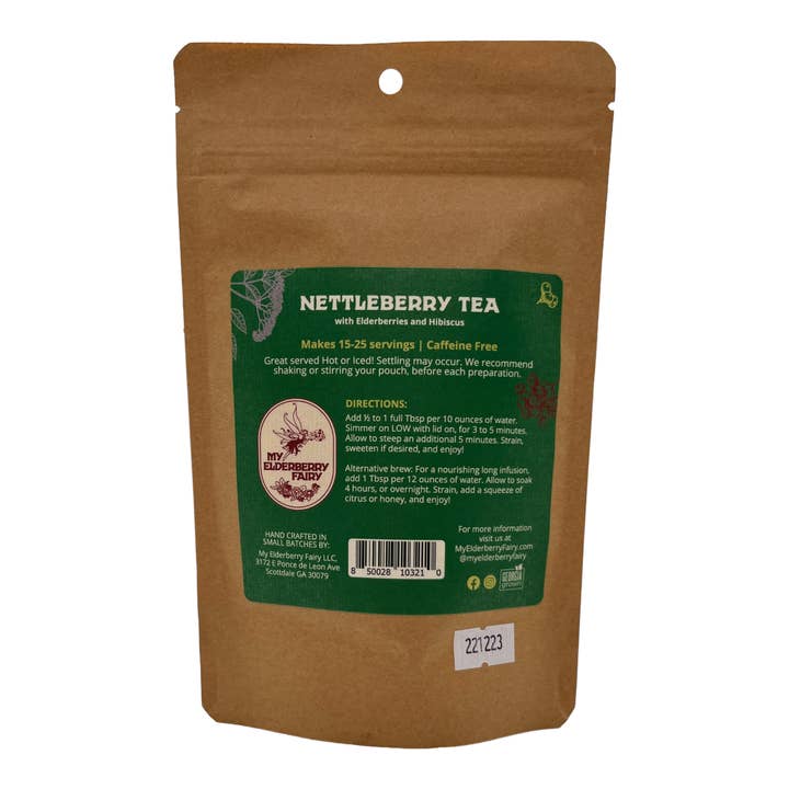 My Elderberry Fairy - Wholesale Loose Tea - NettleBerry Tea (3 oz)2