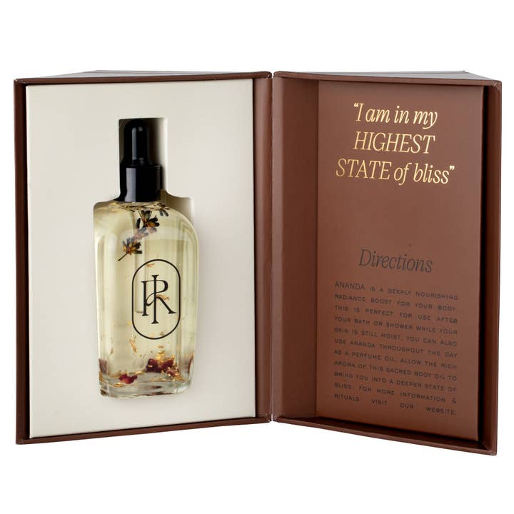 INDIE ROSE - Wholesale Bath/Body Oil - ANANDA Moisturising Body Oil3