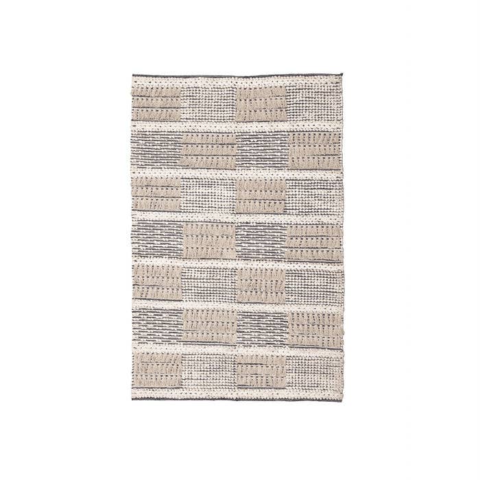 Linen Connections - Vendita all'ingrosso Tappeto - Tappeto scandinavo, tappeto boho, Harmoni 4x6 piedi, tappeto da area, tappeto in cotone tessuto a mano, tappeto beni ourain, tappeti nordici, Tapis, Teppich, tappeto moderno shaggy1