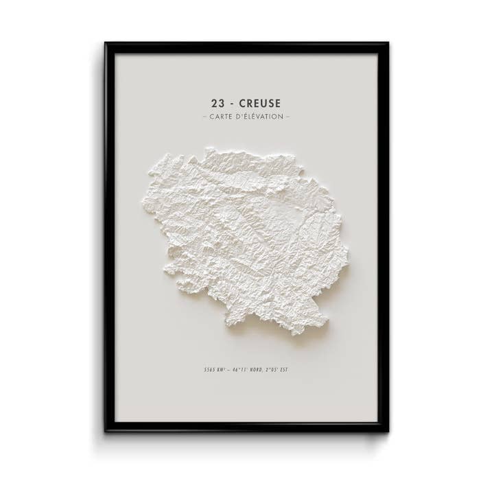 Carte d'élévation Creuse pour la vente par Finke