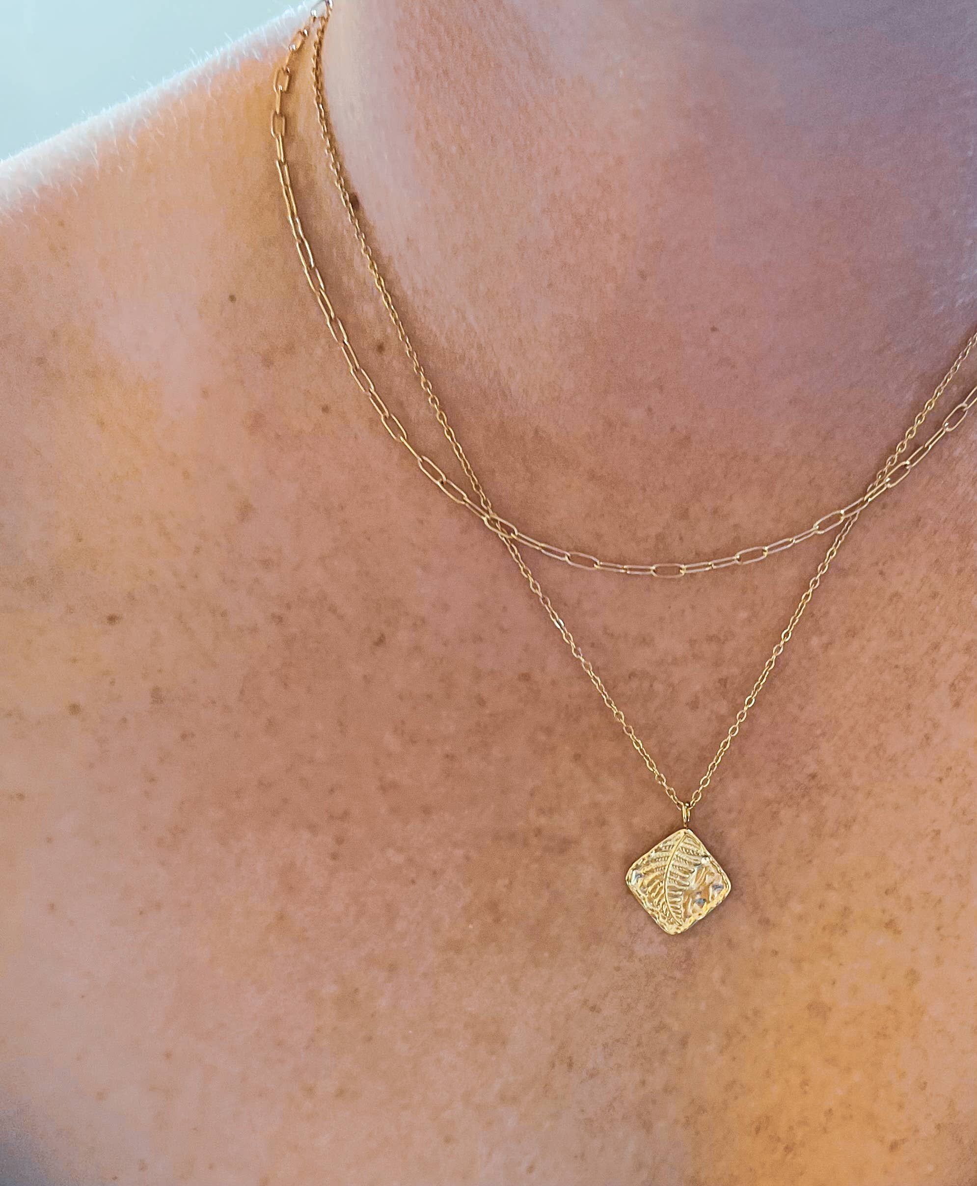 Natalie Clare Collections - Wholesale Pendant/Charm Necklace - The Fern Necklace3