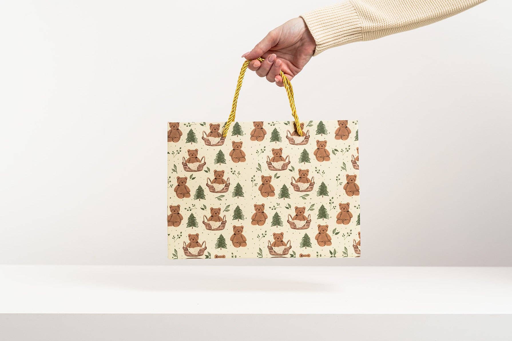 Jaybee Design - Wholesale Gift Bag - Little Bear Pattern Gift Bag3