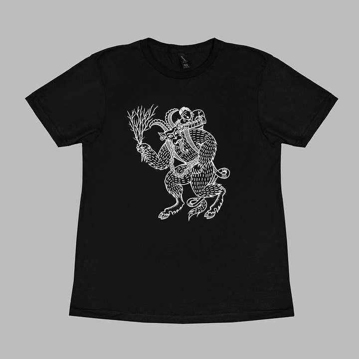 Cartoon Krampus - Holiday T-shirt for wholesale by Krampus Store