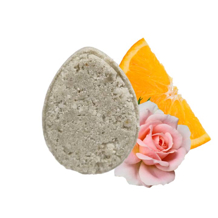 The Natural Spa Cosmetics - Wholesale Shampoo puck/solid shampoo - Patchouli Rose ECO Shampoo bar - Non Soap based hair wash