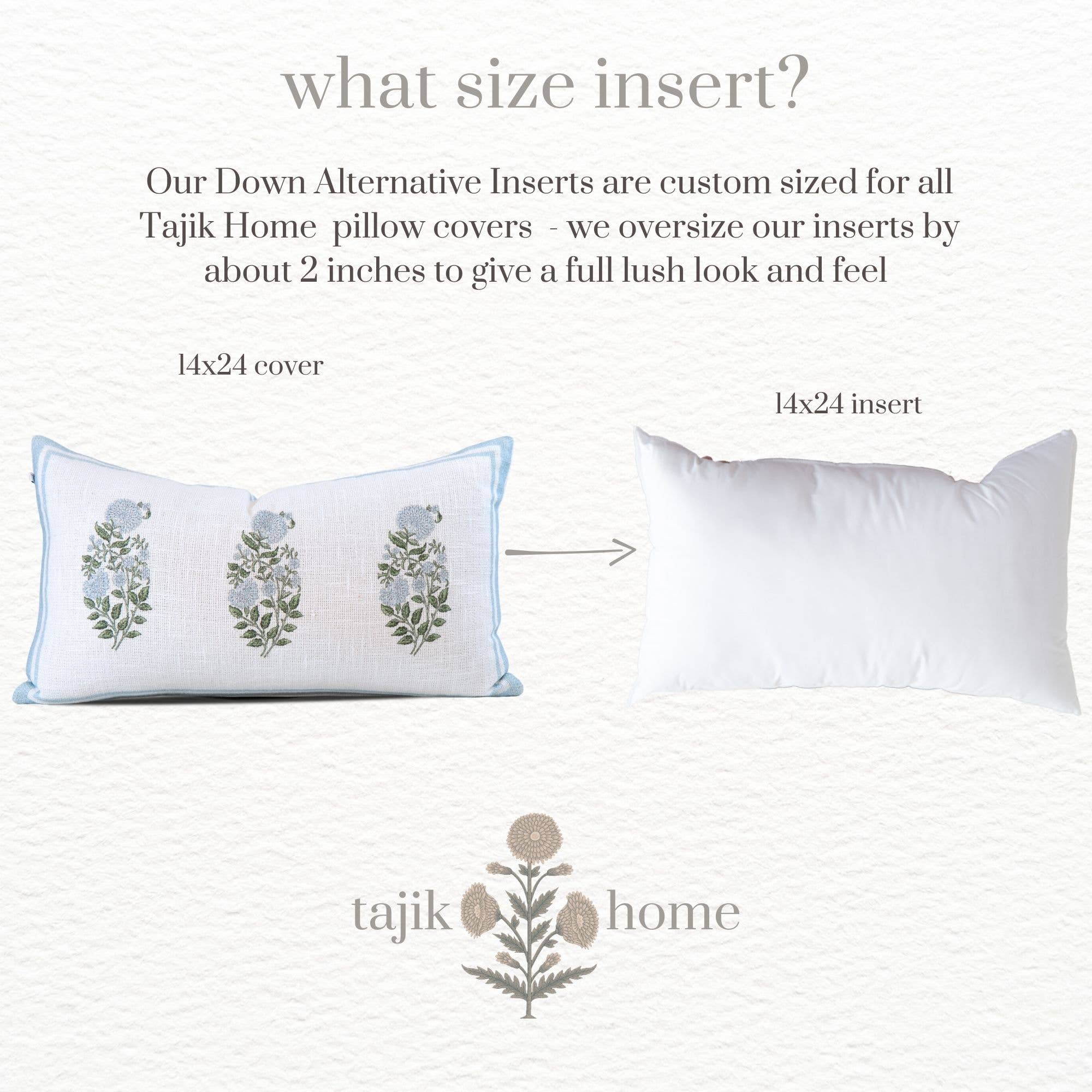 Tajik  Home  LLC - Wholesale Pillow Insert - Down Alternative Pillow Inserts - Made in Massachusetts15
