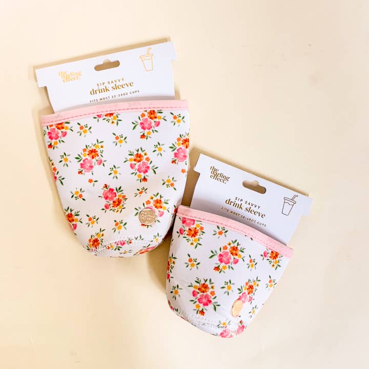 The Darling Effect - Wholesale Drink Huggers & Koozies - Sip Savvy Drink Sleeve-Endless Daydream Cream Large2