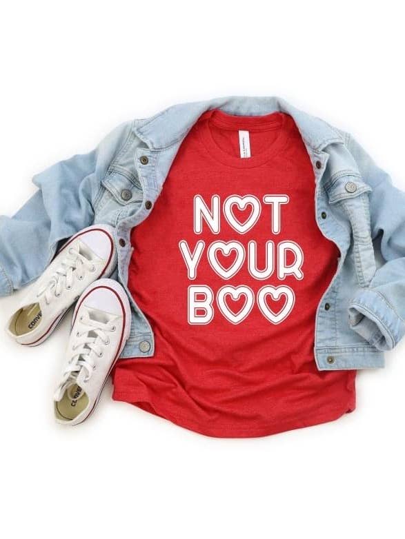 Not your boo tee for wholesale by Hudson and Wesley