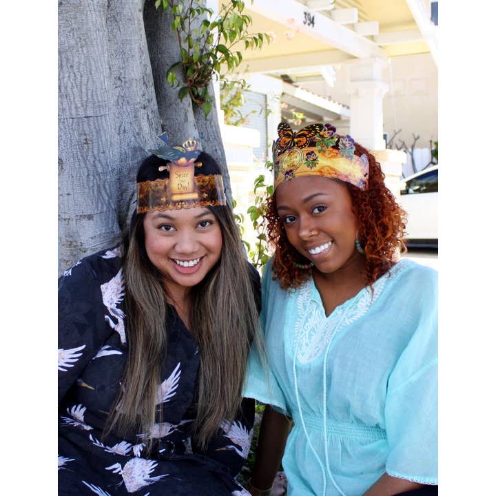 Heart The Moment - Vente Cartes d'anniversaire - Carte de vœux avec Diadème, Fly Birthday Girl, Monarque1