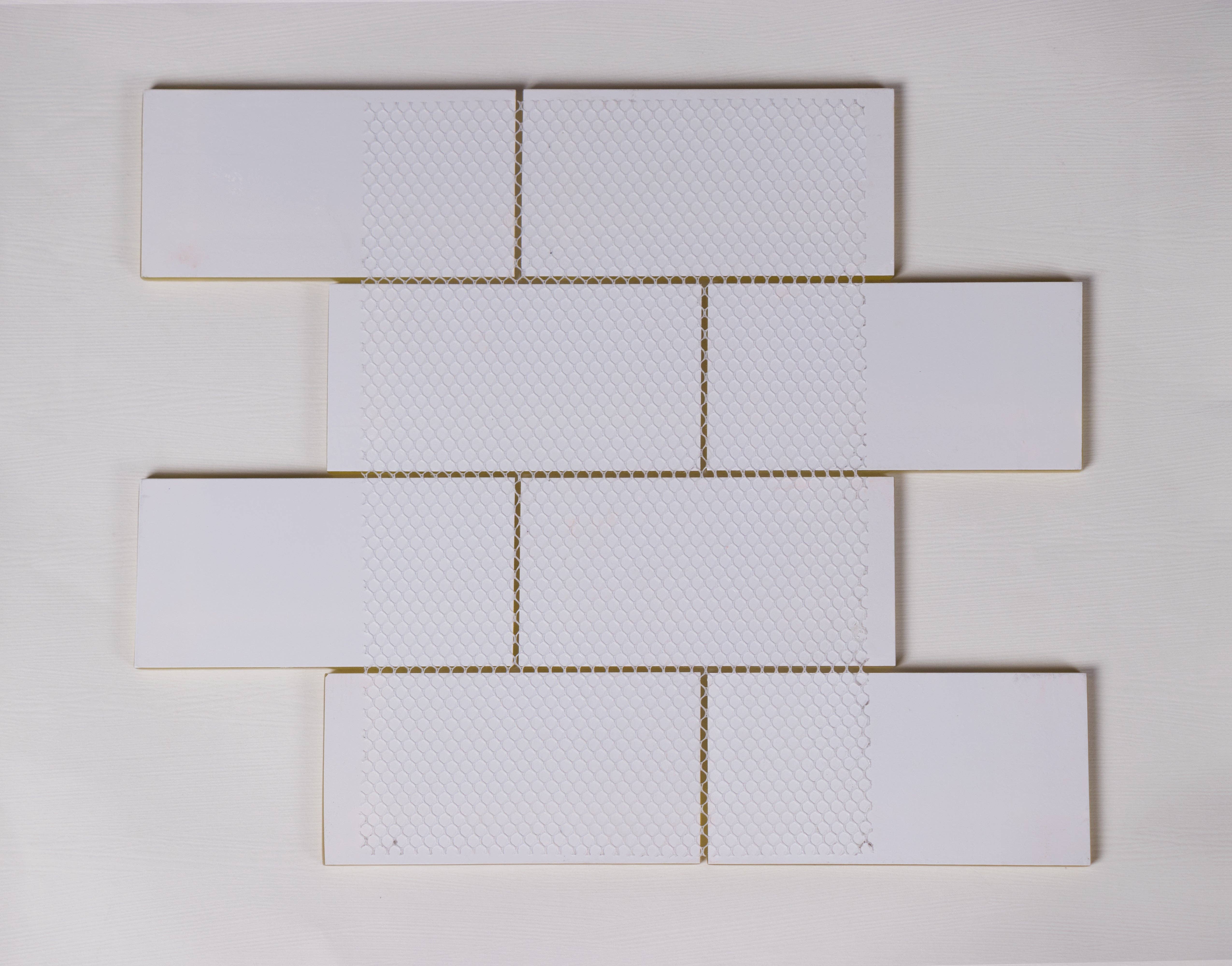 WS Tiles - Vente Carrelages muraux - Carreau de mosaïque en verre de 3" x 6", dosseret pour cuisine et salle de bain - 5 pieds carrés par carton48