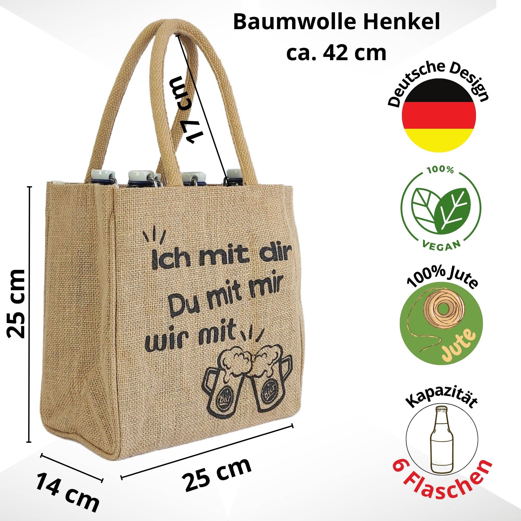 Sunsa – Großhandel Weintasche – Flaschentasche. Vegane Bierträger oder Dosen & Flaschenträge18