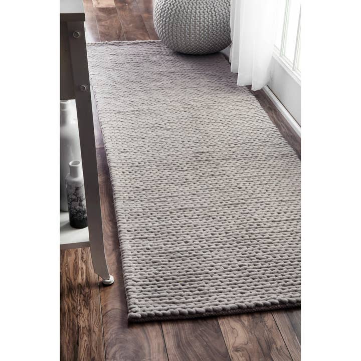 nuLOOM - Wholesale Area Rug - Hand Woven Chunky Woolen Cable Area Rug20