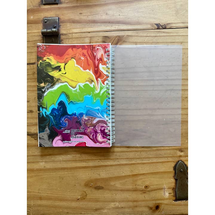 AbstractbyRabrams - Wholesale Notebook - Rainbow Reusable Sticker Book3