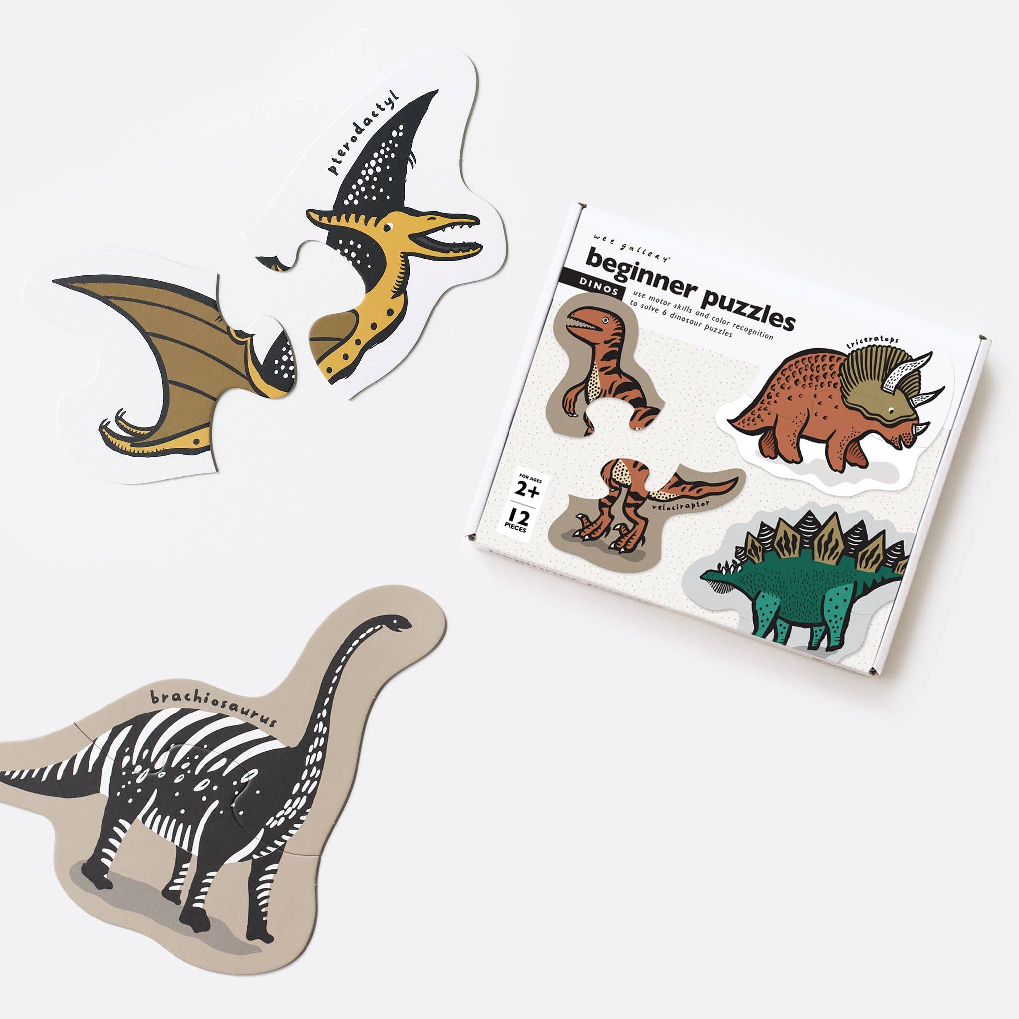 Wee Gallery - Vendita all'ingrosso Puzzle - Bambini - Puzzle per principianti - Dinosauri5