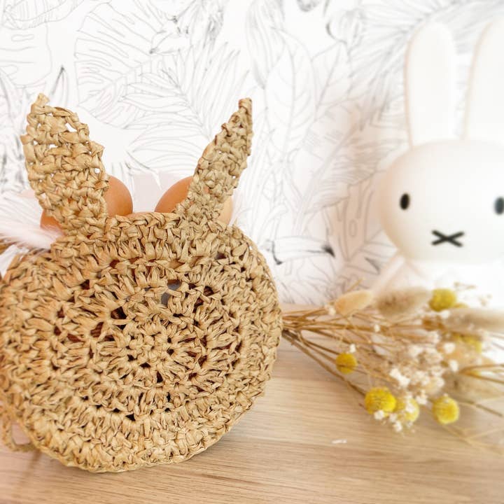 Raffia child bag-Panpan for wholesale by Mignonnery