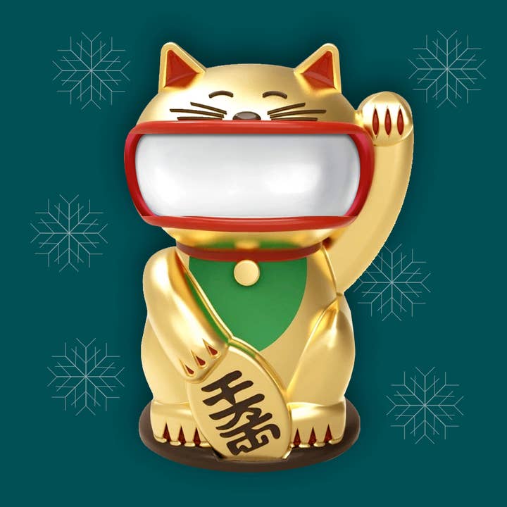 lullubee - Venta al por mayor Figura decorativa - Retenedor Buddy Lucky Cat1