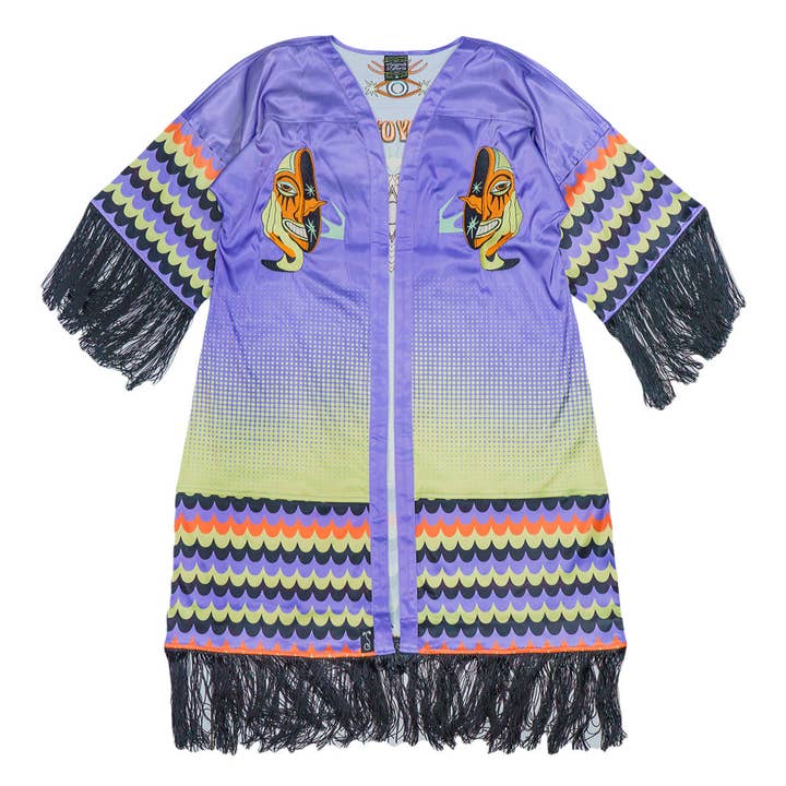 Maddy O'Neal Créatures de mon esprit Kimono pour la vente par Grassroots California