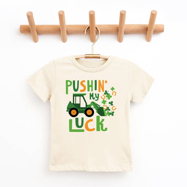 T-shirt Enfant et Jeune "Pushin' My Lucky" pour la vente par Itsy Bitsy Bella Co