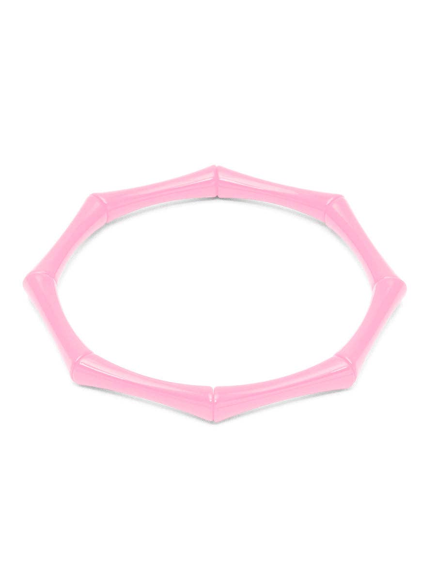 ZENZII Jewelry - Wholesale Link & Chain Bracelet - Enamel Bamboo-Style Stretch Bracelet5