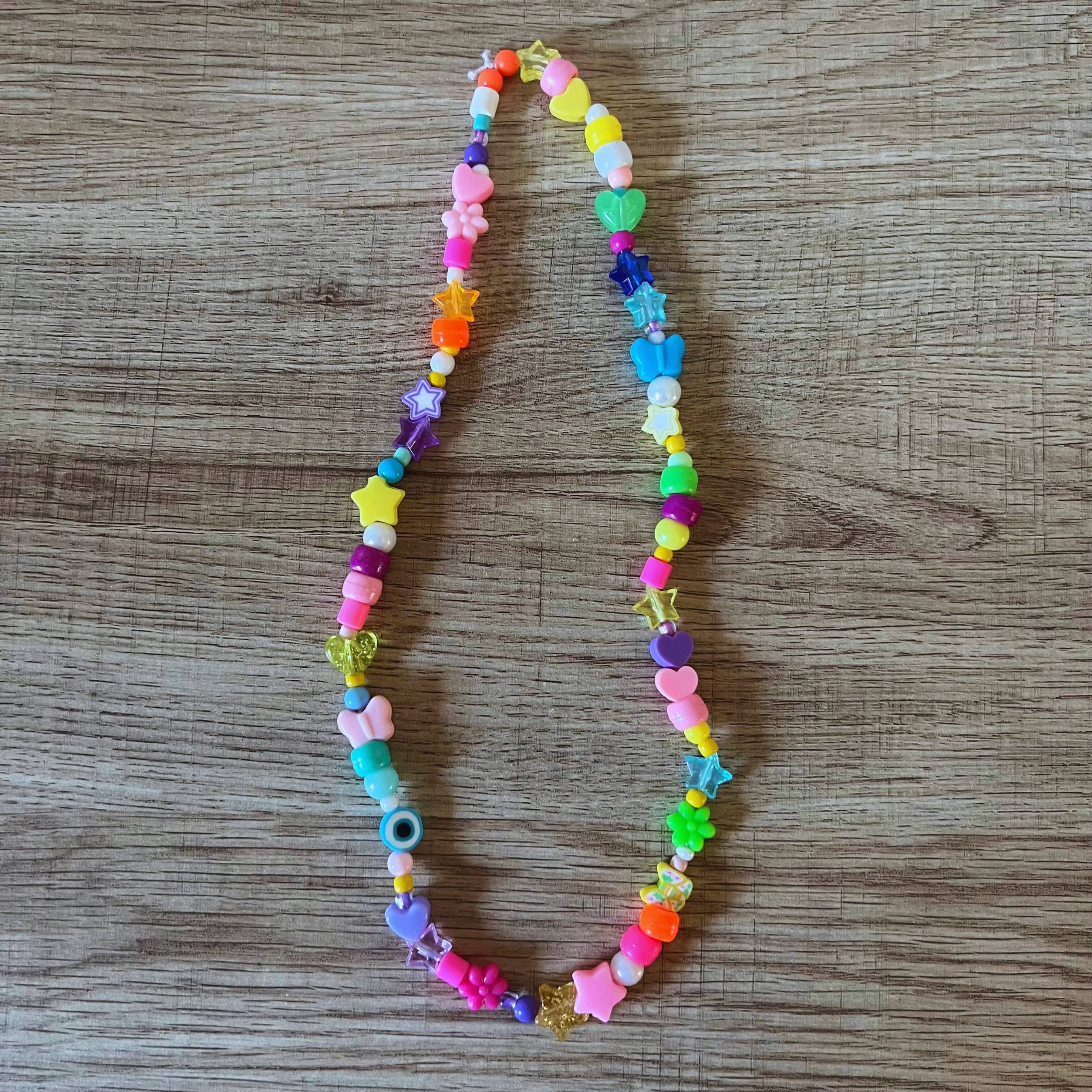 Wake and Make - Wholesale Kids Necklace - Kids - Kitschy Beaded Necklace1