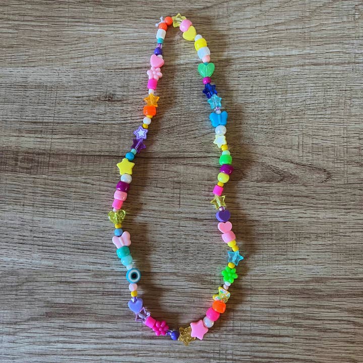 Wake and Make - Wholesale Kids Necklace - Kids - Kitschy Beaded Necklace1
