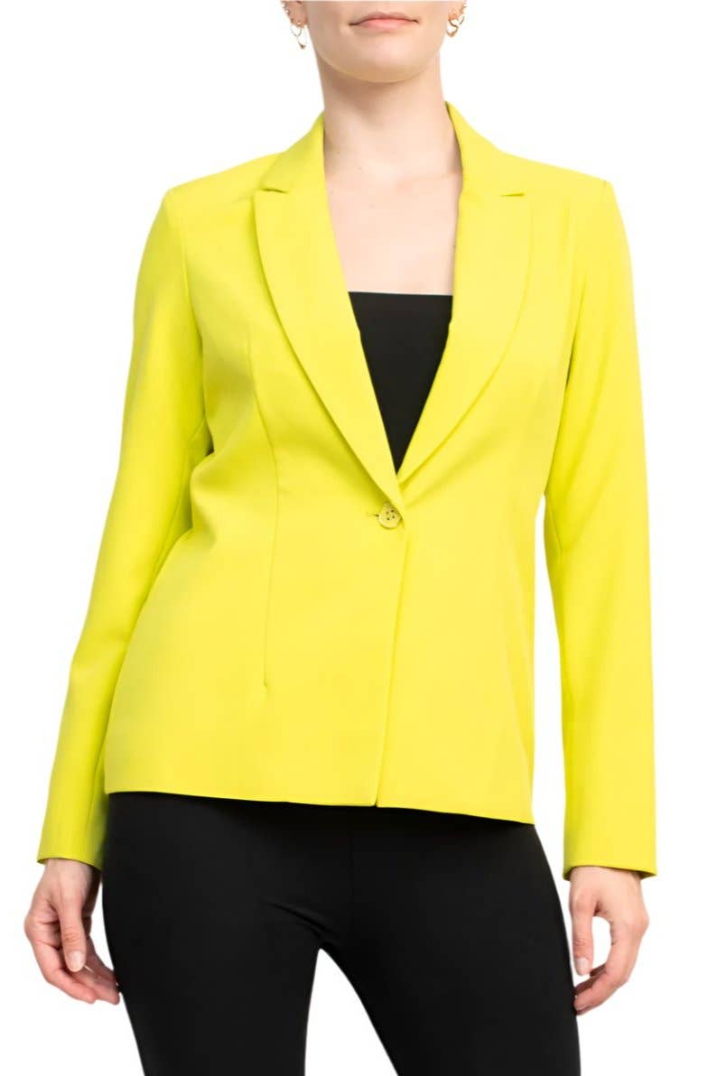 Immediate Apparel - Wholesale Blazer - Women's - Nanette Lepore Notch Lapel Nolita Stretch Blazer4