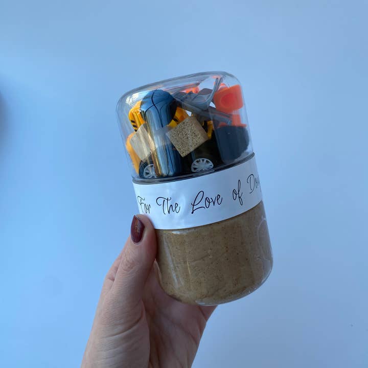 For the Love of Dough Co - Wholesale Toy Set - Kids - Construction Double Jar1