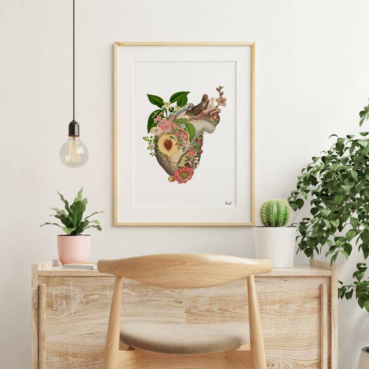 Juicy Heart Print for wholesale by PRRINT!