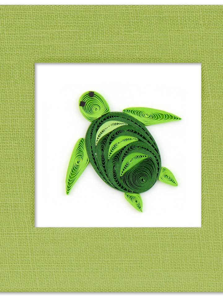 Sea Turtle Sticky Note Pad Cover for wholesale by Quilling Card