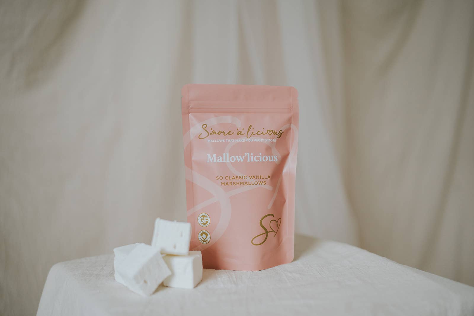 S’more’a’licious – wholesale Marshmallow – Handmade Classic Vanilla Marshmallows1