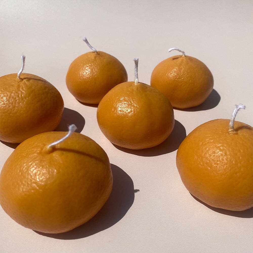 Orangen Mandarinen-Kerze aus der Farmers Market Kollektion für den Großhandel auf Faire3