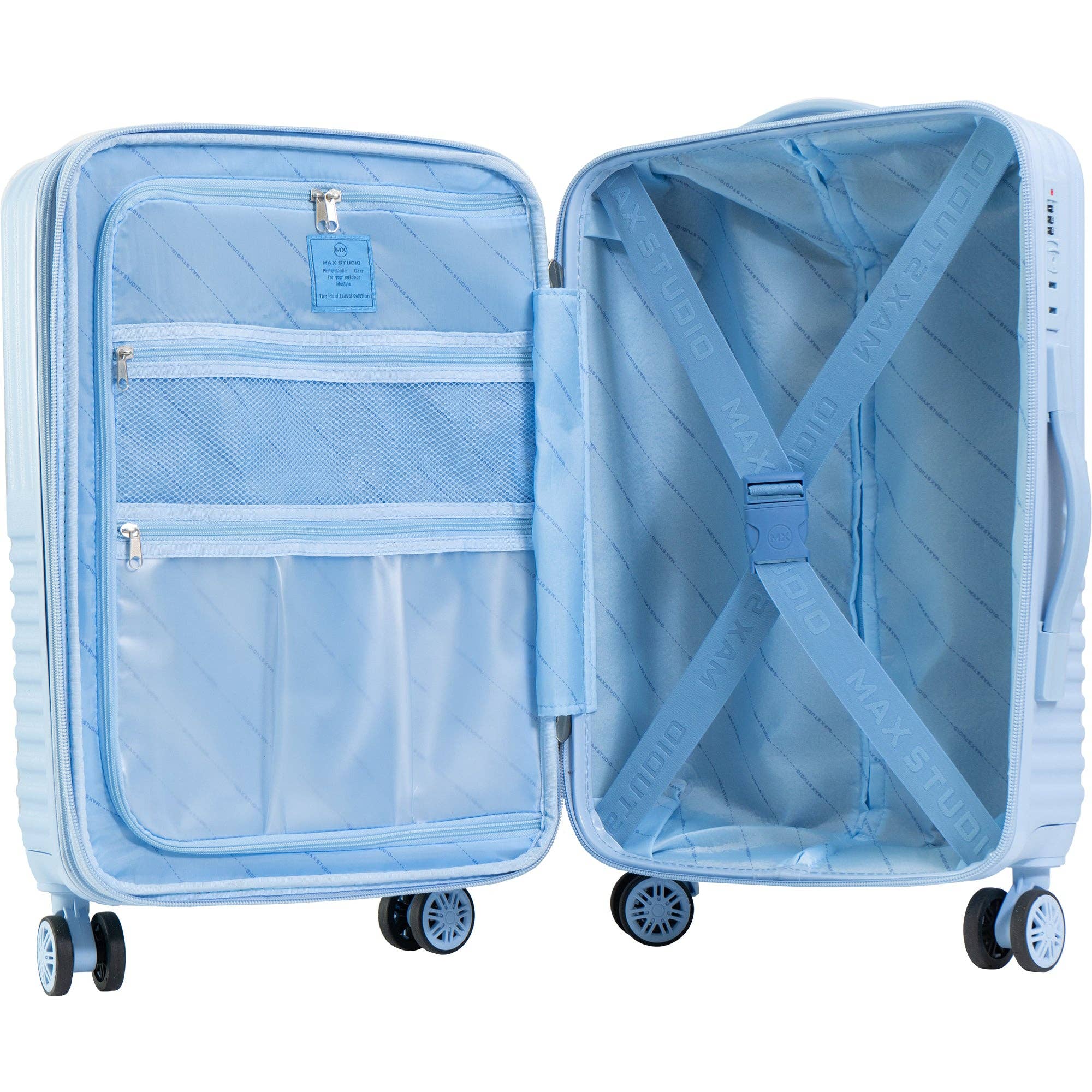 Magid - Wholesale Luggage - Max Studio The Odessa ABS 2-Piece Hard-Sided Luggage Set4