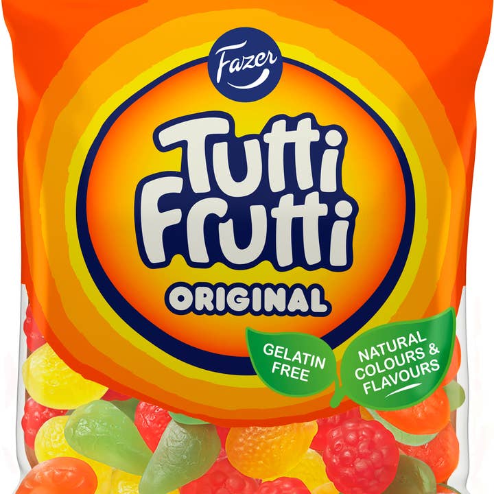 TUTTI FRUTTI ORIG 120G für den Großhandel von SWEDISHCANDY4U