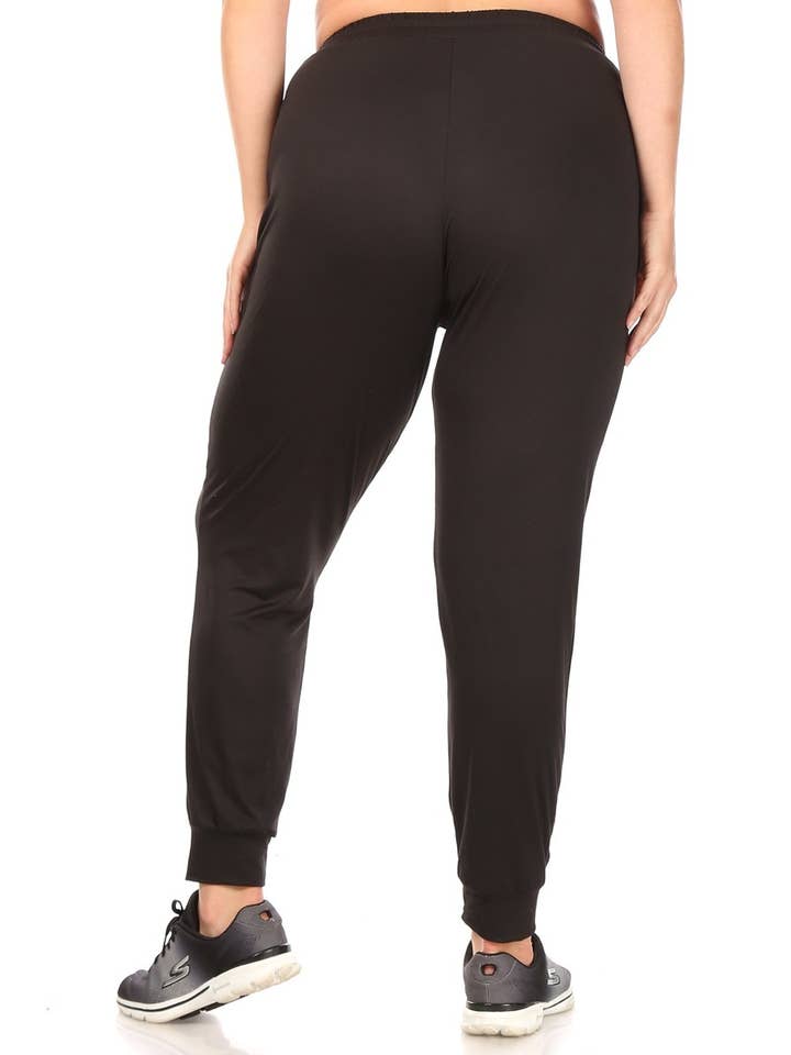 REDFINCH APPAREL INC - Wholesale Athletic Sweatpants/Joggers - Women's - Womens Plus Soft Brushed Fleece Lined Joggers Sweatpants