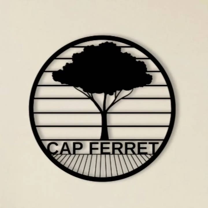 Black wooden board - L'Arbre du Bassin for wholesale by CRÉART