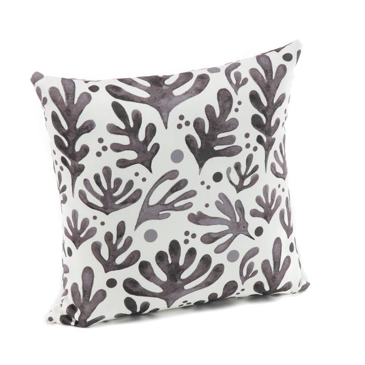 TerraSol Italia Matisse Smoke 20x20" Outdoor Toss Pillow for wholesale by TerraSol