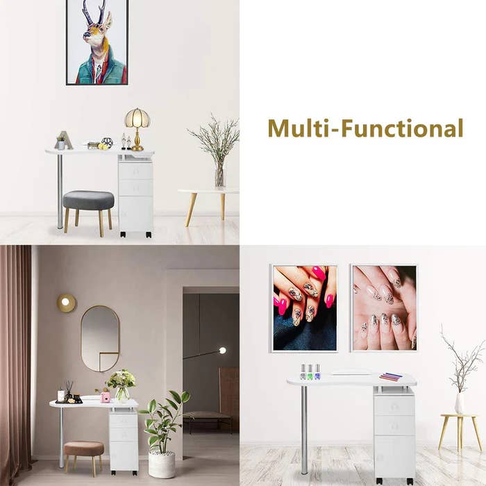 Salon Equipment Pros - Wholesale Nailcare Set - Celeste Portable Manicure Table6