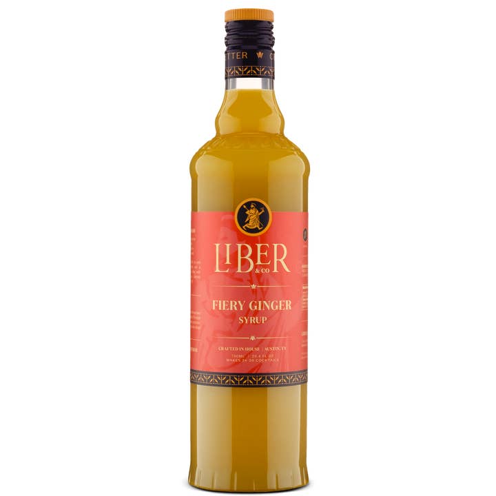 Sirop de gingembre ardent pour la vente par Liber & Co.