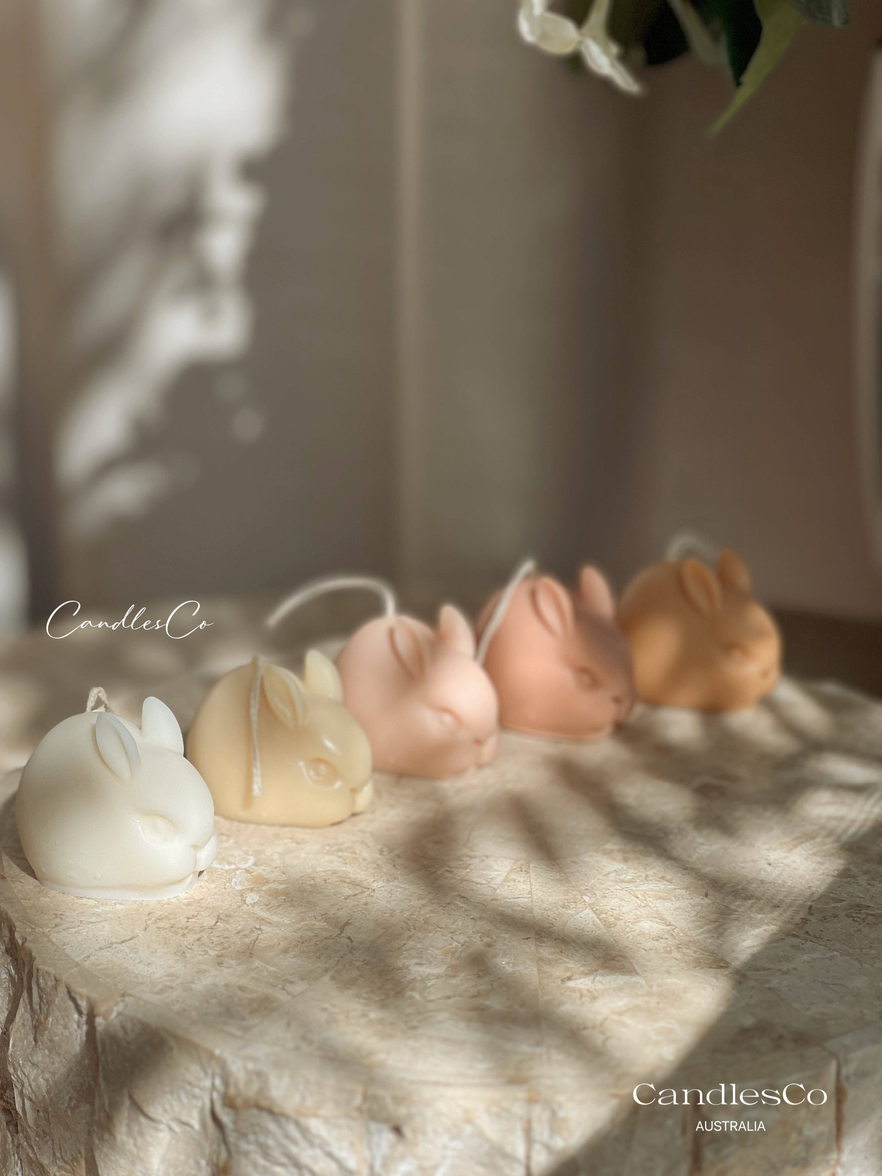 CandlesCo Australia - Venta al por mayor Velas de diseño llamativo - Mini conejo1