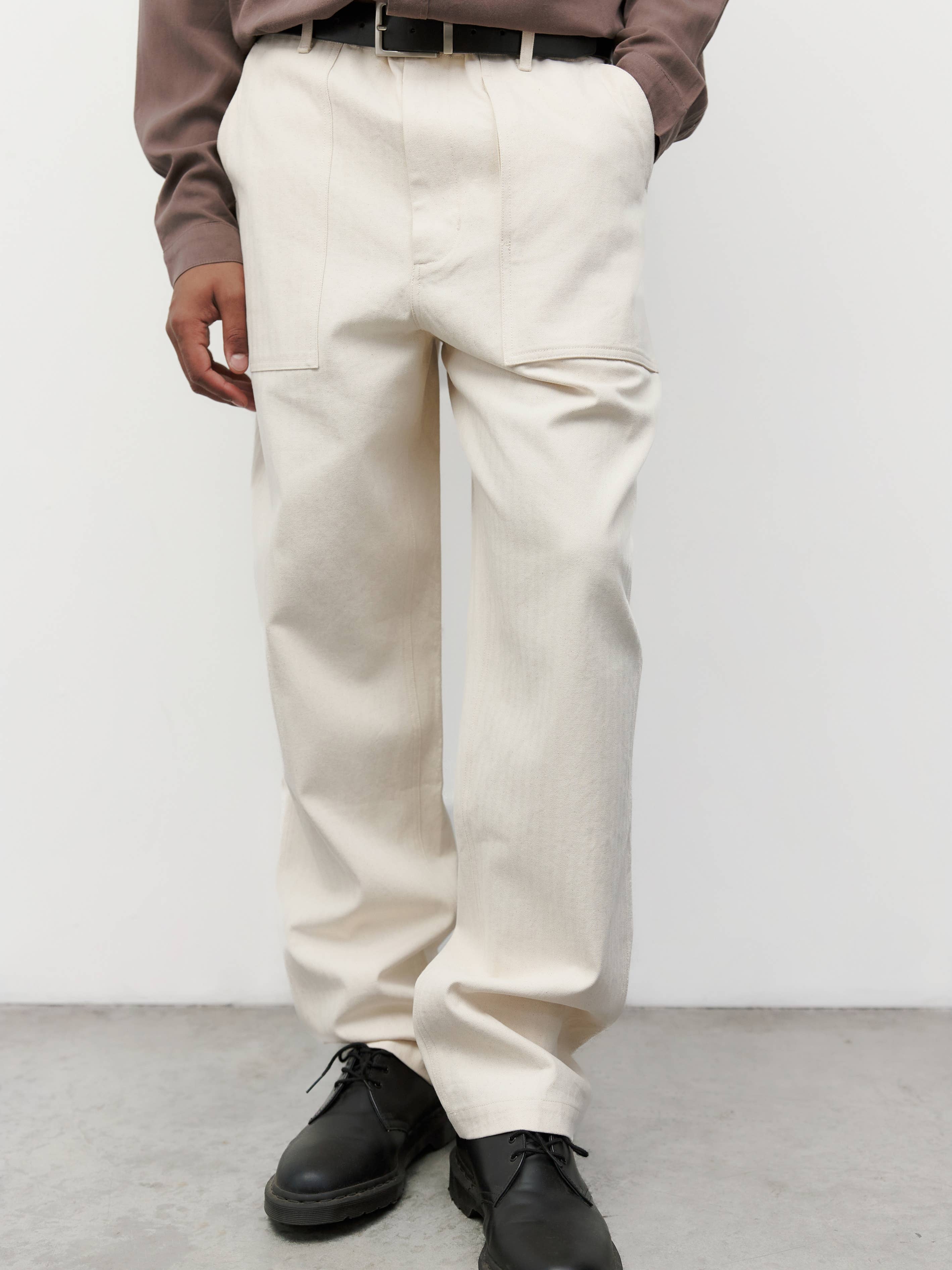 MOD REF - Wholesale Broek - Heren - The Huntley Pants | Chinobroek met rechte pijpen3