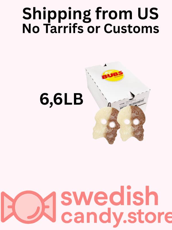 Caveiras de Cola Bubs por atacado de Swedishcandy.store US
