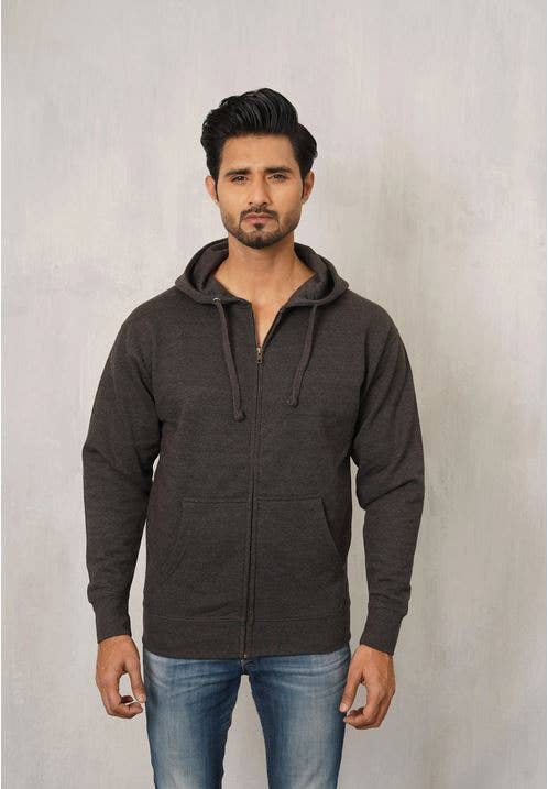 Generation XYZ - Wholesale Hoodie - Unisex - Men's  Metal Zipper Fleece Pullover Hoodie[HF-4500Z(XS -XL)]1